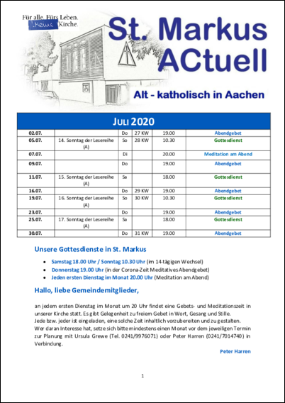 Juli 2020