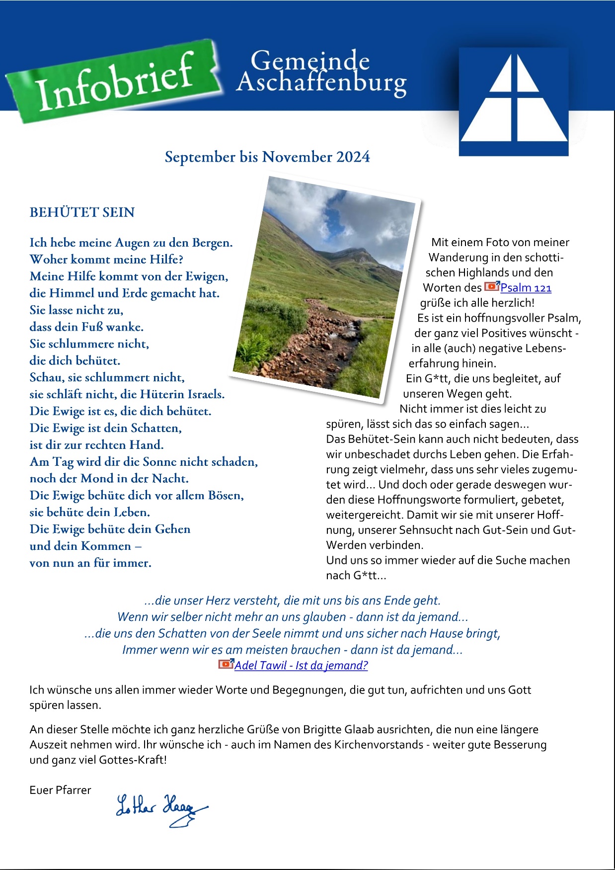 September bis November 2024