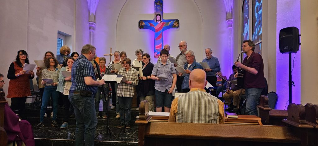 Chor im Gottesdienst